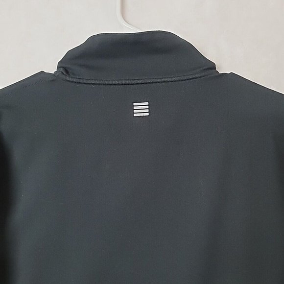 Lands' End Black Full Zip Lightweight Jacket Women's Size XL Activewear EUC - Picture 5 of 15